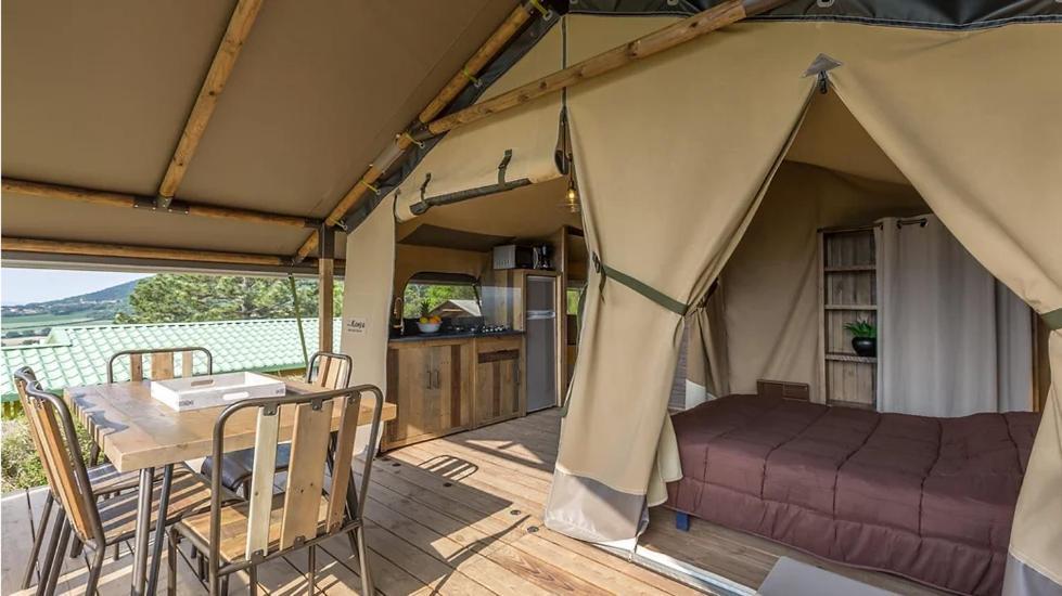 Camping La Vaugelette - Drome Montclar-sur-Gervanne Habitación foto